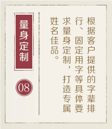 莒县起名流程八